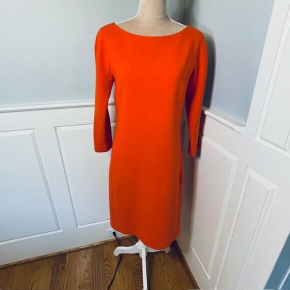 Michael Kors Wool Made in Italy MCM Minimalist Sheath Dress 8 $1590 - Picture 2 of 10